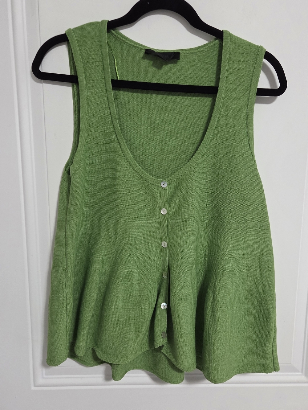Zara Women's Knit Peplum Tank - Size L